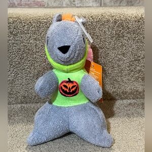 Halloween Retro Squirrel Plush Dog Plush Toy  Hyde & EEK! Boutique New
